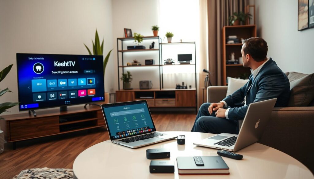 KechtyTV IPTV setup process