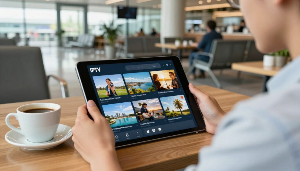mobile iptv streaming showing flexibility to watch usa iptv on the go from any location mobile iptv streaming showing flexibility to watch usa iptv on the go from any location